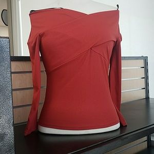 F21 Off the Shoulder Knit Top